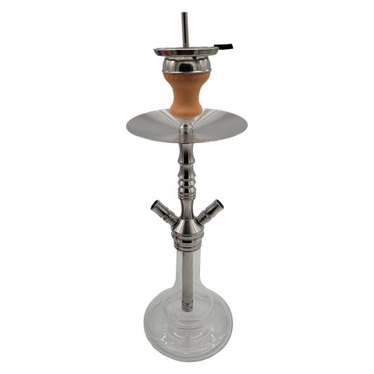 Zahrah STAINLESS STEEL Hookah - Acier (Wholesale)