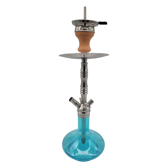 Zahrah STAINLESS STEEL Hookah - Ferro (Wholesale)