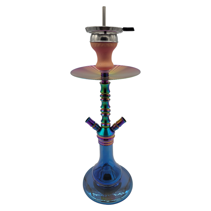 Zahrah STAINLESS STEEL Hookah - Prism (Wholesale)