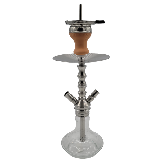 Zahrah  STAINLESS STEEL Hookah - Stahl (Wholesale)