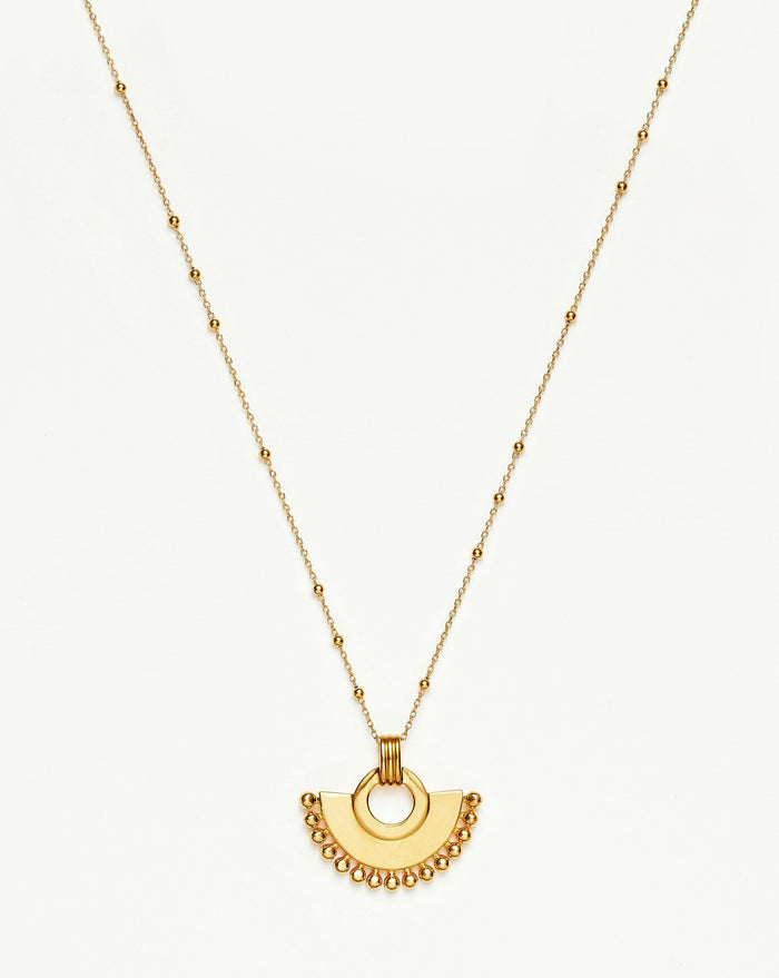 Zenyu Fan Necklace | 18ct Gold Plated Necklaces Missoma