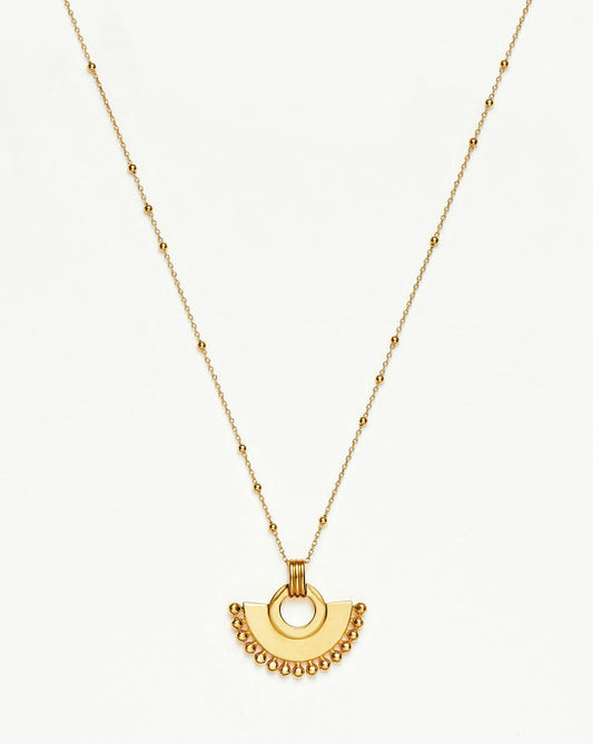 Zenyu Fan Necklace | 18ct Gold Plated Necklaces Missoma