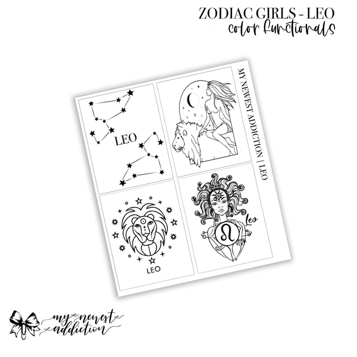 Zodiac Girls - Color Functional
