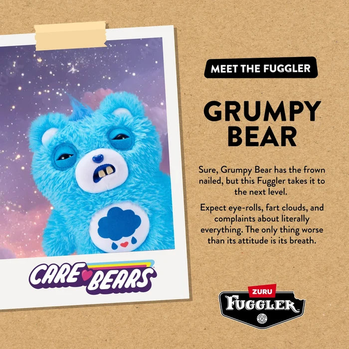 Zuru Fugglers 9 Inch Care Bears - Grumpy Bear