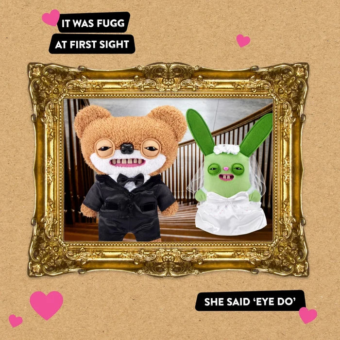 Zuru Fugglers 9 Inch Wedding Fuggs Plush Toy 2 Pack