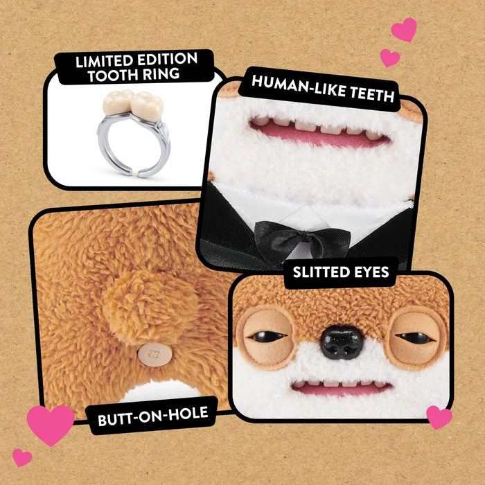 Zuru Fugglers 9 Inch Wedding Fuggs Plush Toy 2 Pack
