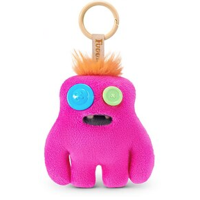 Zuru Fugglers Baby Pinkles 3.5 Inch Plush Keyring - Sasquooch